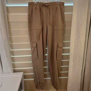 Truth by Republic Suede Joggers XS